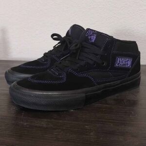 RARE LIMITED EDITION Half Cab Vans Black & Purple Sneakers